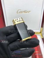 ARW 1:1 Perfect Replica 2019 New Style Cartier Classic Fusion Stainless Steel Jet lighter Sliver/Glod&Black Lighter
